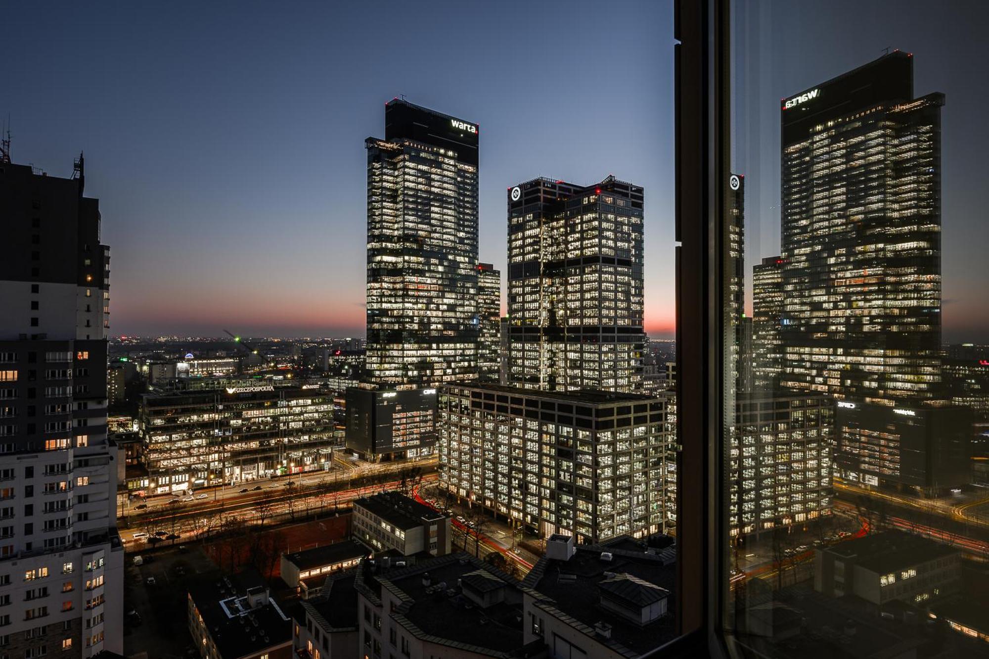Shortstaypoland Platinum Towers Skyline Warszawa